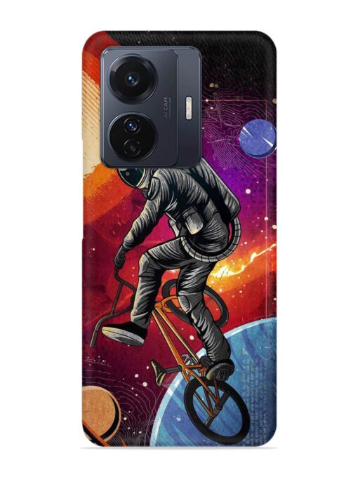 Super Eclipse Bmx Bike Snap Case for Vivo T1 Pro (5G)