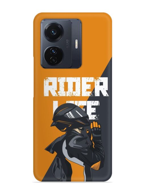 Rider Life Snap Case for Vivo T1 Pro (5G)