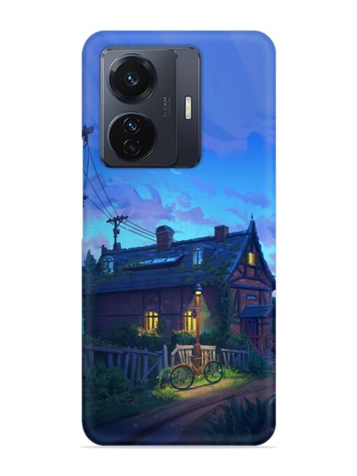 Beautiful Village House Snap Case for Vivo T1 Pro (5G)