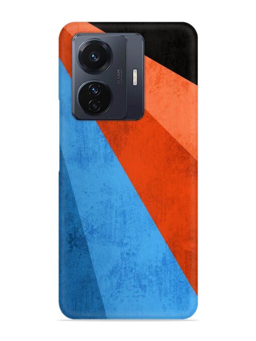 Modern Matte Abstract Snap Case for Vivo T1 Pro (5G) Zapvi