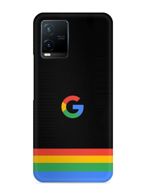 Google Logo Art Snap Case for Vivo T1X Zapvi