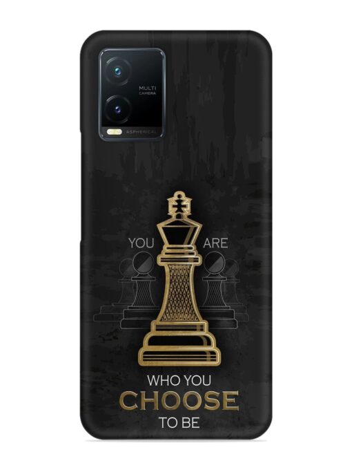 You Are Who Choose To Be Snap Case for Vivo T1X Zapvi