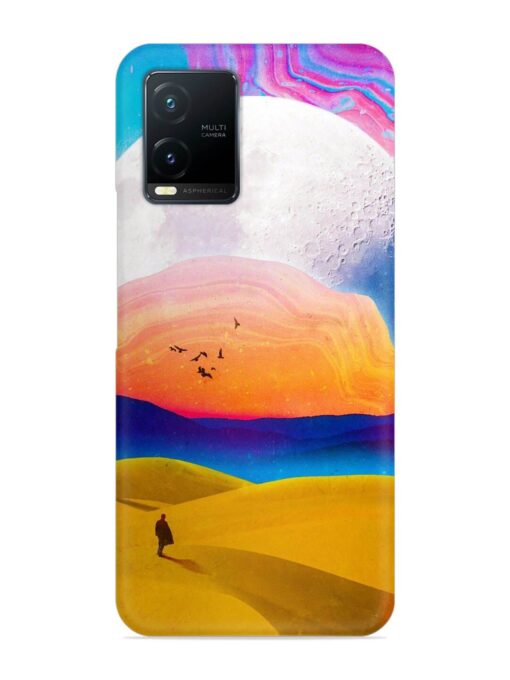 Sandy Desert Snap Case for Vivo T1X Zapvi