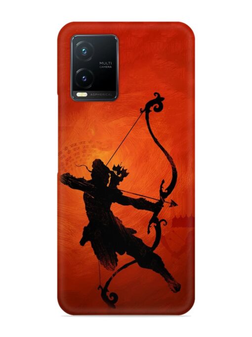 Illustration Lord Rama Snap Case for Vivo T1X Zapvi