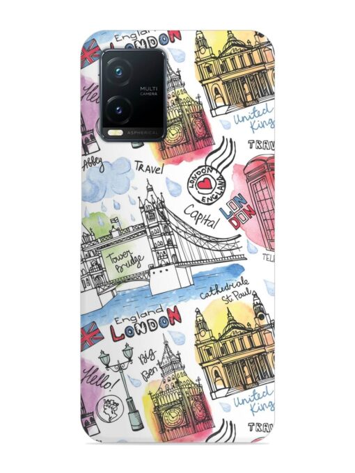 Vector London Landmark Snap Case for Vivo T1X