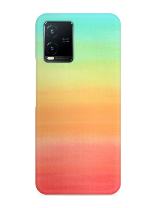 Background Sky Watercolor Snap Case for Vivo T1X