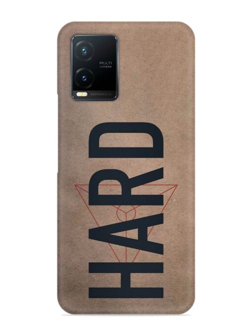 Hard Typo Snap Case for Vivo T1X Zapvi