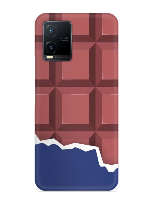 Chocolate Vector Art Snap Case for Vivo T1X