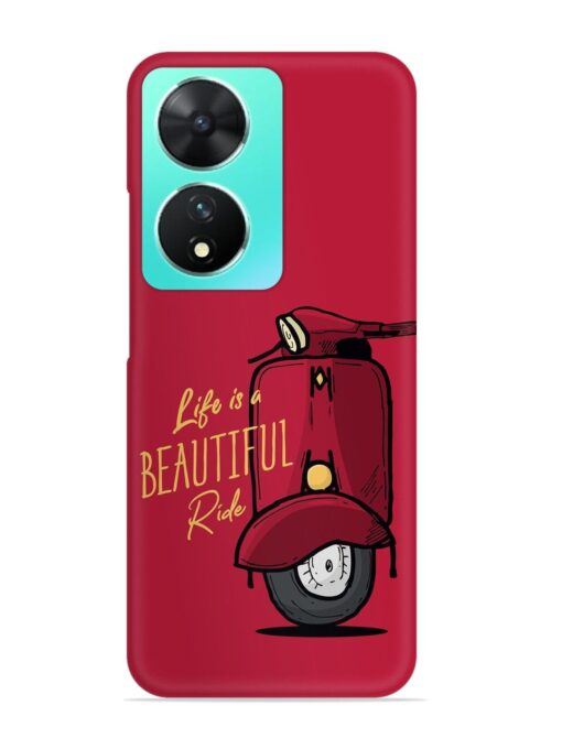 Life Is Beautiful Rides Snap Case for Vivo T2 (5G)