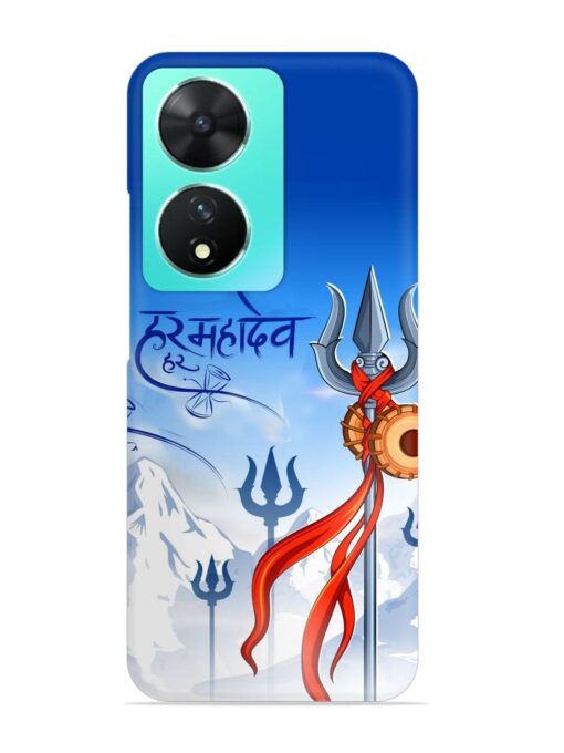 Har Har Mahadev Trishul Snap Case for Vivo T2 (5G) Zapvi