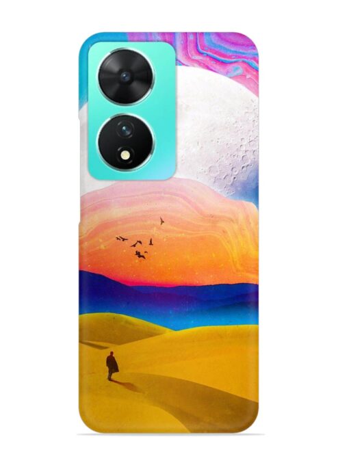 Sandy Desert Snap Case for Vivo T2 (5G)