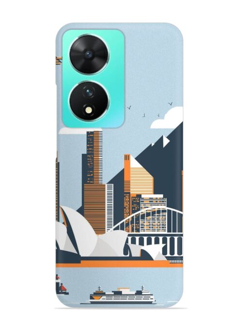 Sydney Opera Landscape Snap Case for Vivo T2 (5G) Zapvi