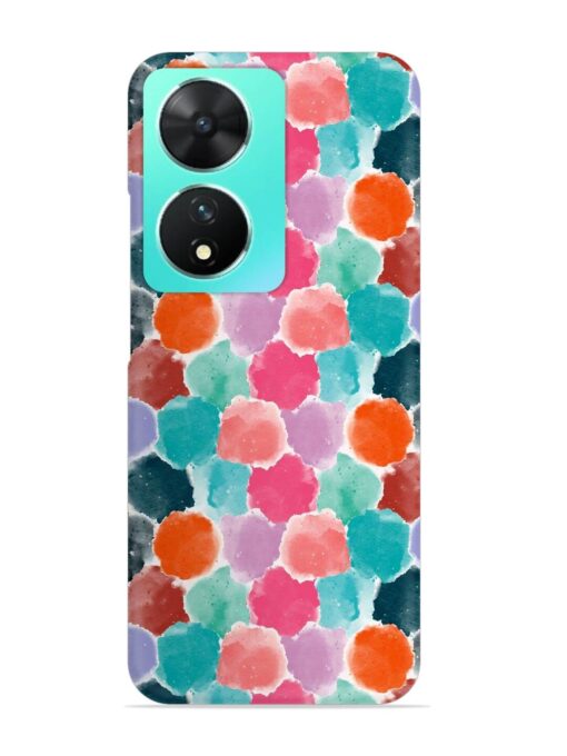 Colorful Seamless Pattern Snap Case for Vivo T2 (5G)