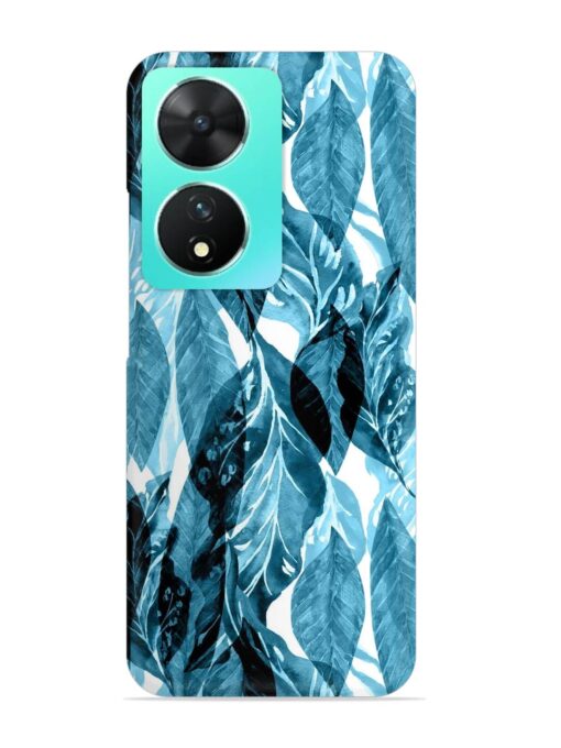 Leaves Pattern Jungle Snap Case for Vivo T2 (5G)