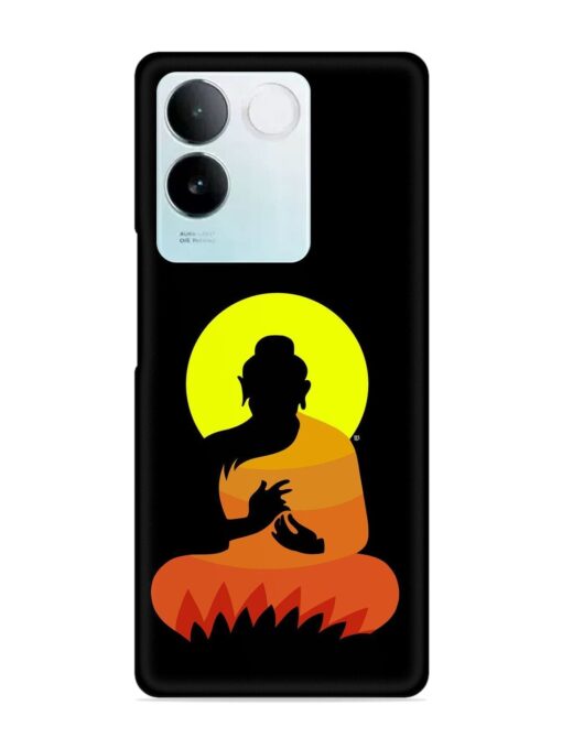 Buddha Art Black Snap Case for Vivo T2 Pro (5G)