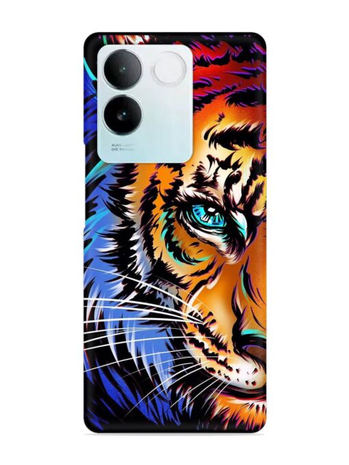 Colorful Lion Art Snap Case for Vivo T2 Pro (5G) Zapvi