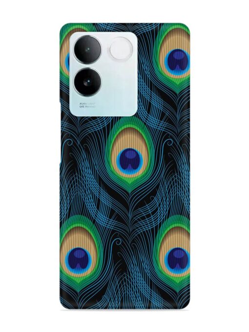 Seamless Pattern Peacock Snap Case for Vivo T2 Pro (5G) Zapvi