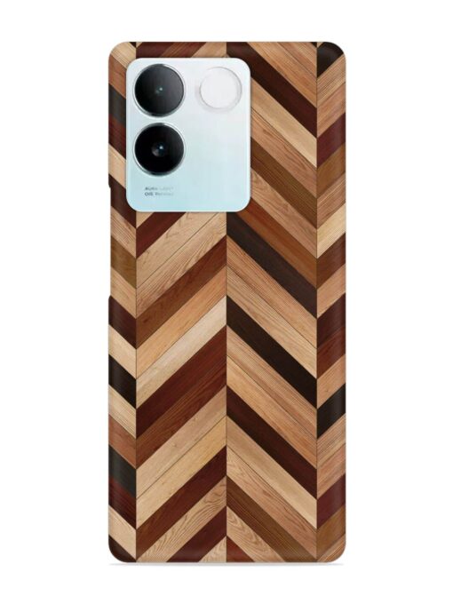 Seamless Wood Parquet Snap Case for Vivo T2 Pro (5G) Zapvi