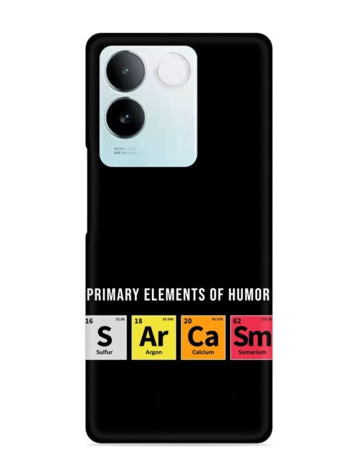 Primary Elements Humor Snap Case for Vivo T2 Pro (5G) Zapvi