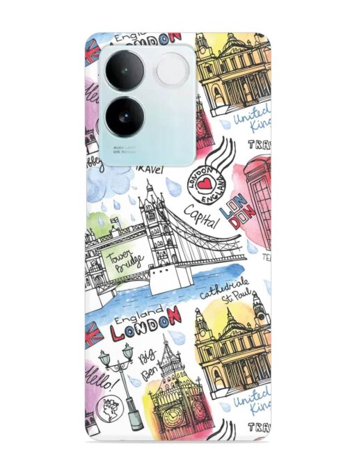 Vector London Landmark Snap Case for Vivo T2 Pro (5G) Zapvi