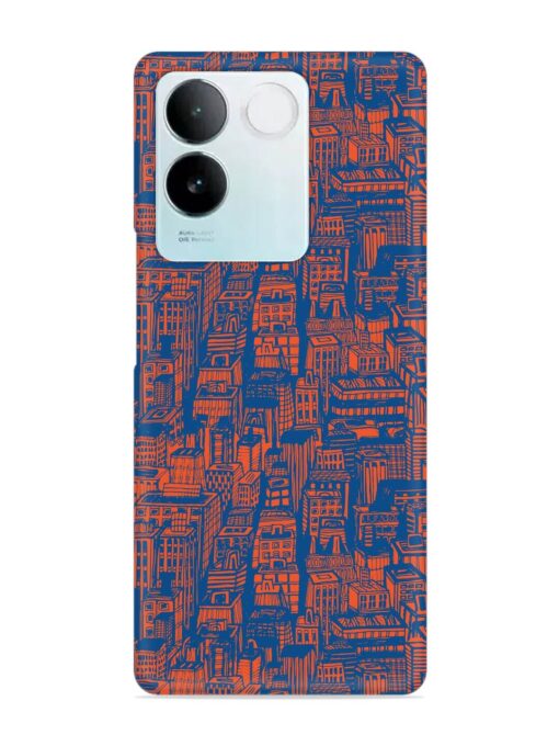 Hand Drawn Seamless Snap Case for Vivo T2 Pro (5G) Zapvi