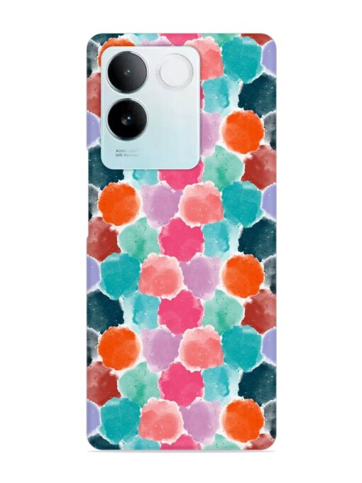 Colorful Seamless Pattern Snap Case for Vivo T2 Pro (5G) Zapvi