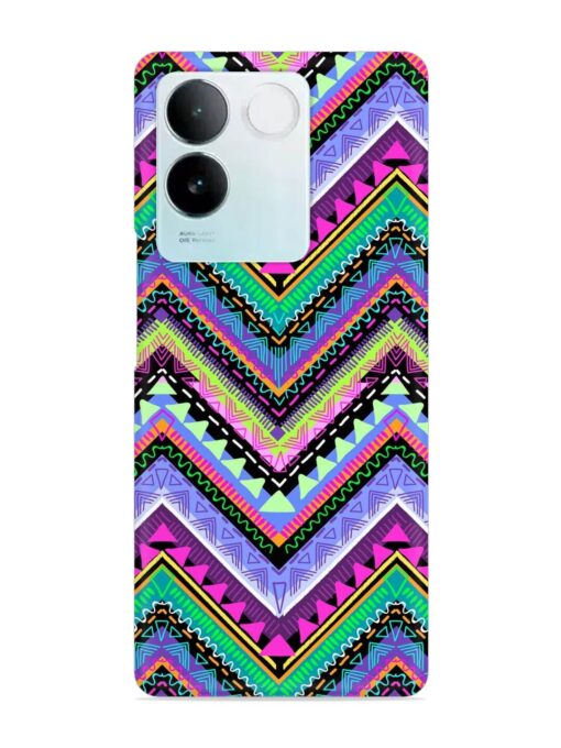 Tribal Aztec Print Snap Case for Vivo T2 Pro (5G) Zapvi