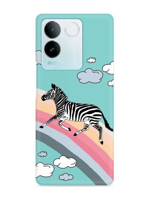 Running Zebra Snap Case for Vivo T2 Pro (5G) Zapvi