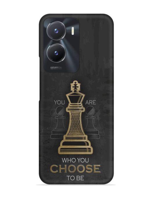 You Are Who Choose To Be Snap Case for Vivo T2X (5G) Zapvi