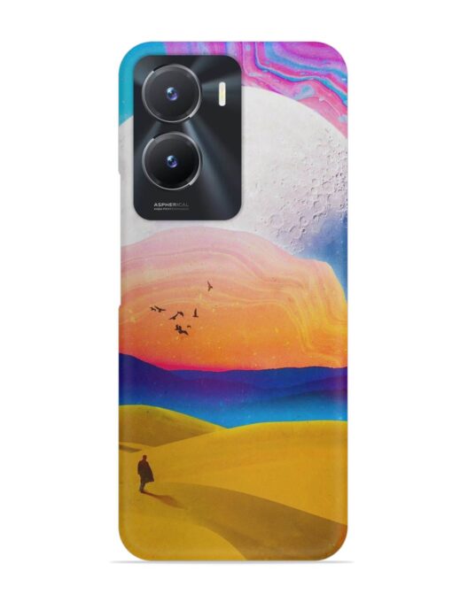 Sandy Desert Snap Case for Vivo T2X (5G) Zapvi