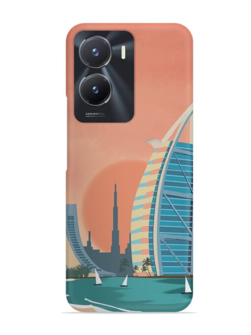 Dubai Architectural Scenery Snap Case for Vivo T2X (5G) Zapvi