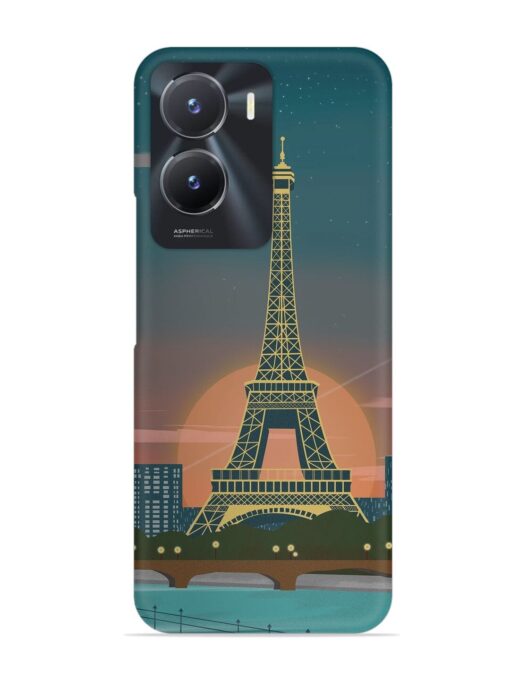 Scenery Architecture France Paris Snap Case for Vivo T2X (5G) Zapvi