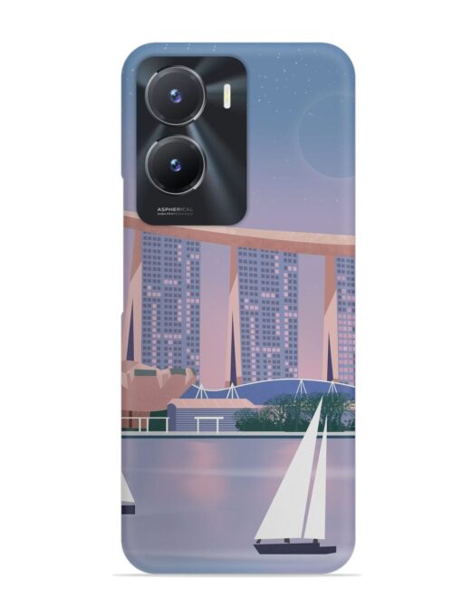 Singapore Scenery Architecture Snap Case for Vivo T2X (5G) Zapvi