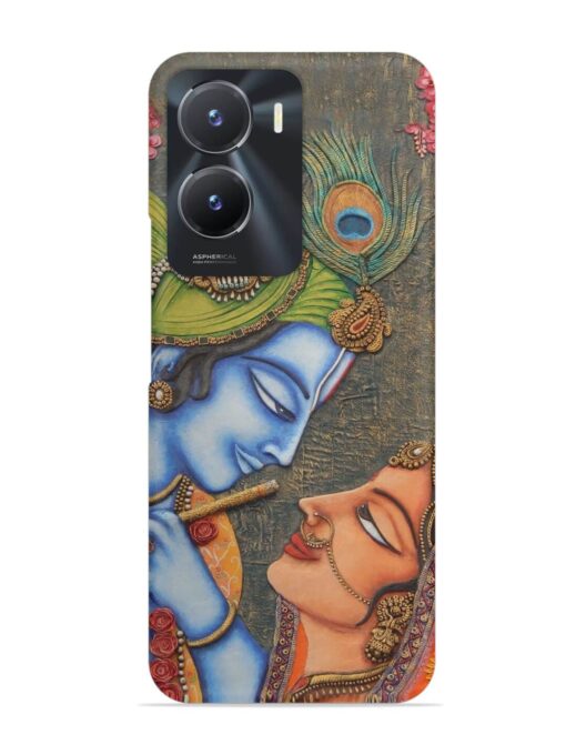 Lord Radha Krishna Flute Art Snap Case for Vivo T2X (5G)