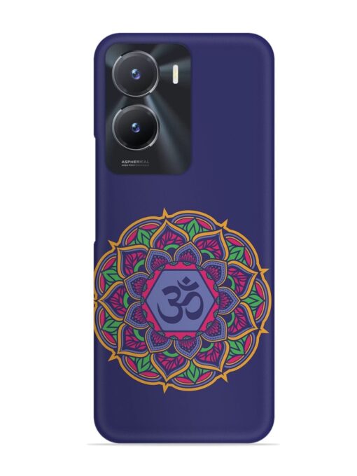 Om Mandala Art Blue Snap Case for Vivo T2X (5G)