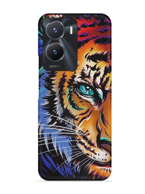 Colorful Lion Art Snap Case for Vivo T2X (5G)