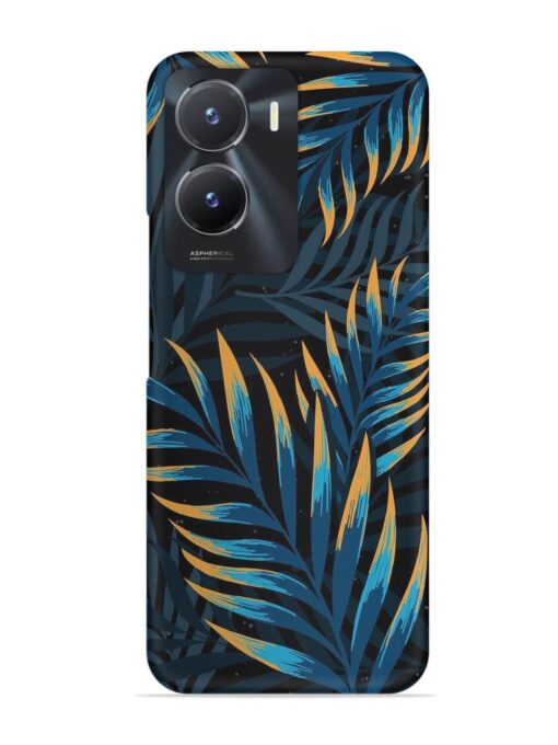 Abstract Leaf Art Snap Case for Vivo T2X (5G) Zapvi