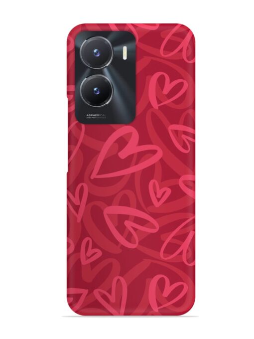 Seamless Romantic Pattern Snap Case for Vivo T2X (5G)