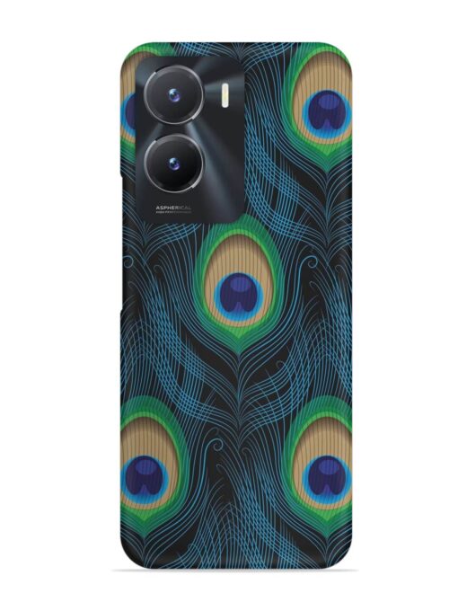 Seamless Pattern Peacock Snap Case for Vivo T2X (5G)