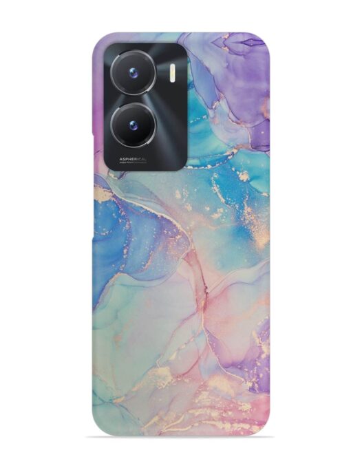 Alcohol Ink Colors Snap Case for Vivo T2X (5G) Zapvi