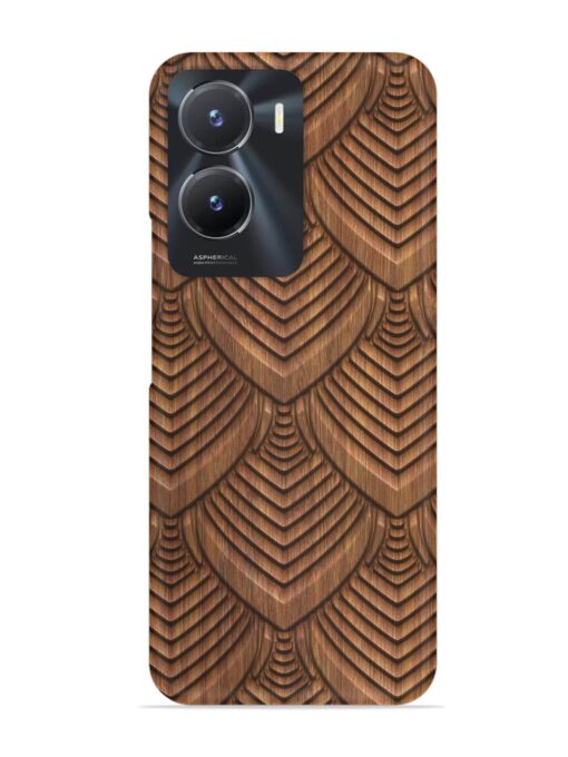 Carved Pattern On Snap Case for Vivo T2X (5G)