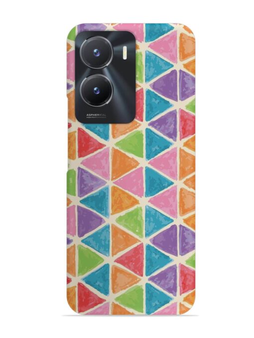 Seamless Colorful Isometric Snap Case for Vivo T2X (5G) Zapvi