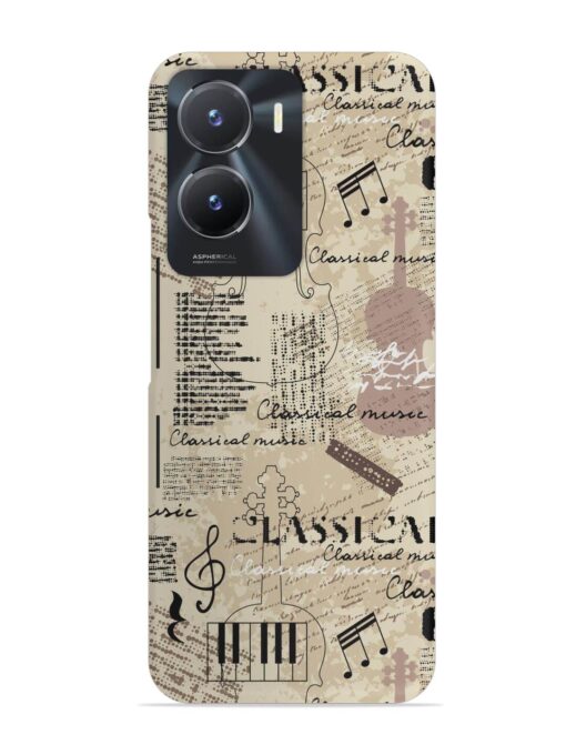 Classical Music Lpattern Snap Case for Vivo T2X (5G) Zapvi