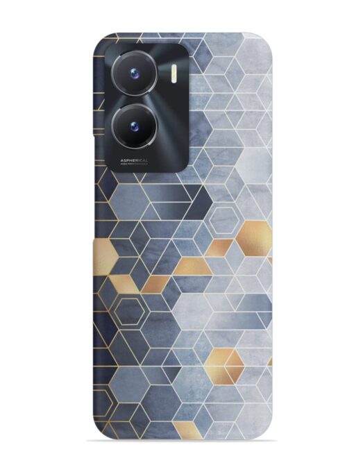 Geometric Abstraction Hexagons Snap Case for Vivo T2X (5G) Zapvi