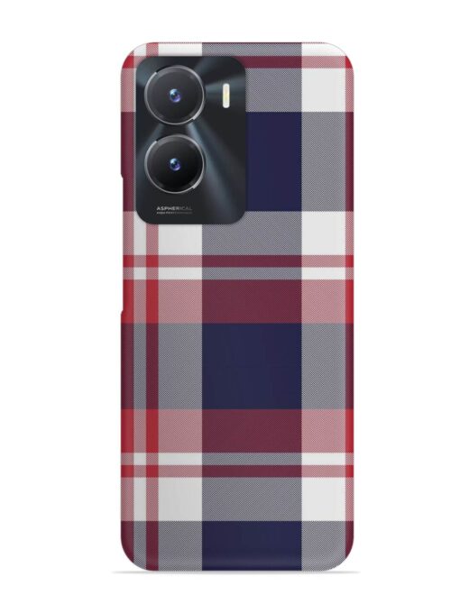 Classic Plaid Tartan Snap Case for Vivo T2X (5G)