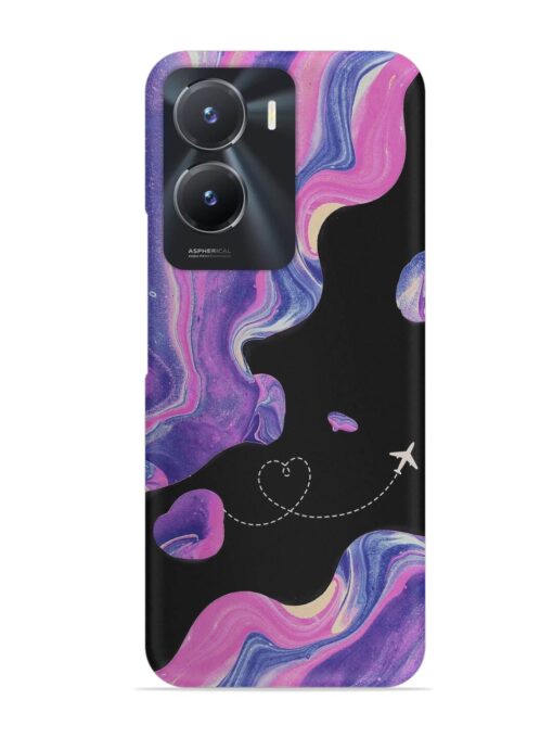 Glitter Art Snap Case for Vivo T2X (5G) Zapvi