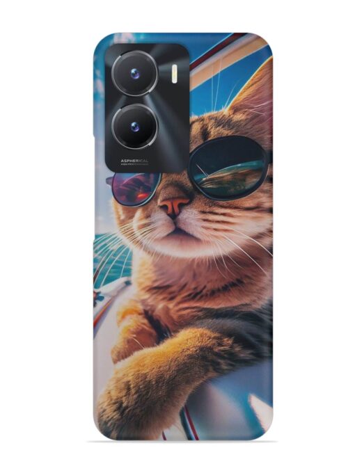 Cat In Style Snap Case for Vivo T2X (5G) Zapvi