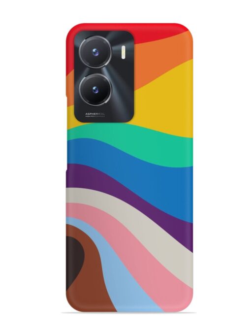 Minimal Pride Art Snap Case for Vivo T2X (5G)