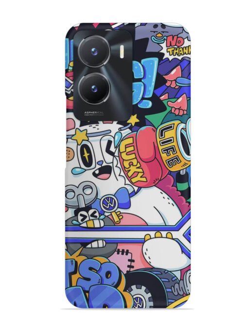 Universal Doodle Snap Case for Vivo T2X (5G)