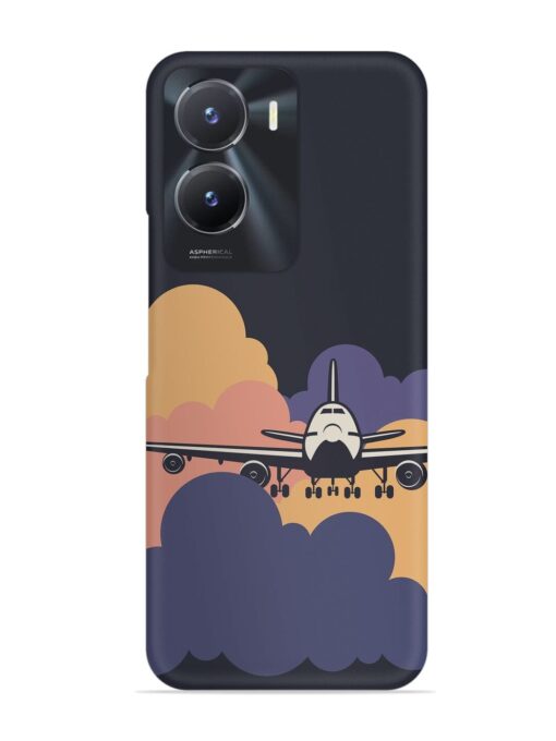 Aeroplane vector Snap Case for Vivo T2X (5G)